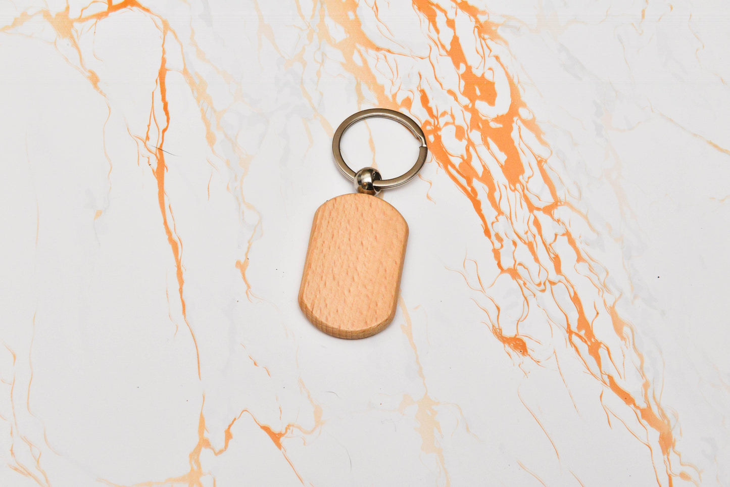Engraved Viking Rune Keyring – Wooden Norse Letter Keepsake – Unique Pagan Gift Idea