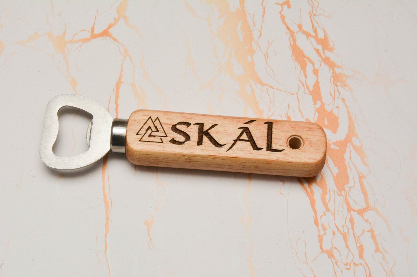 Viking Wooden Bottle Opener, Norse inspired bottle opener gift. Housewarming Gift, Viking gift. Beer opener
