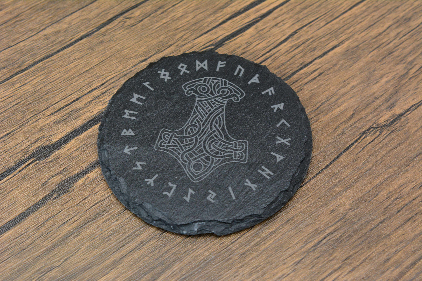 Norse Slate Coasters – Engraved Viking Symbols for Home, Hearth & Ritual – A Gift from the Old Ways