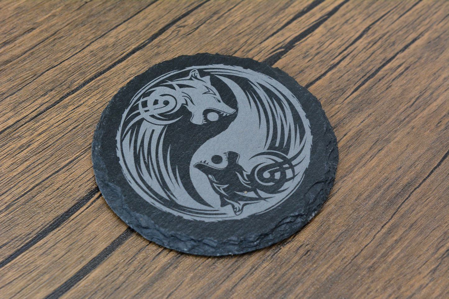 Norse Slate Coasters – Engraved Viking Symbols for Home, Hearth & Ritual – A Gift from the Old Ways